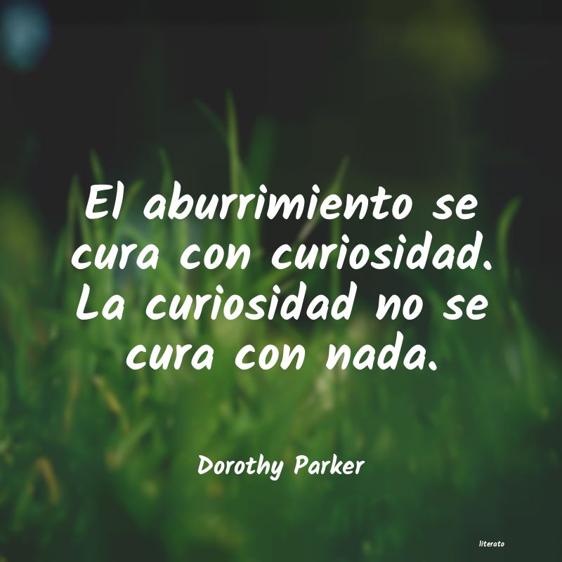 Frases de Dorothy Parker