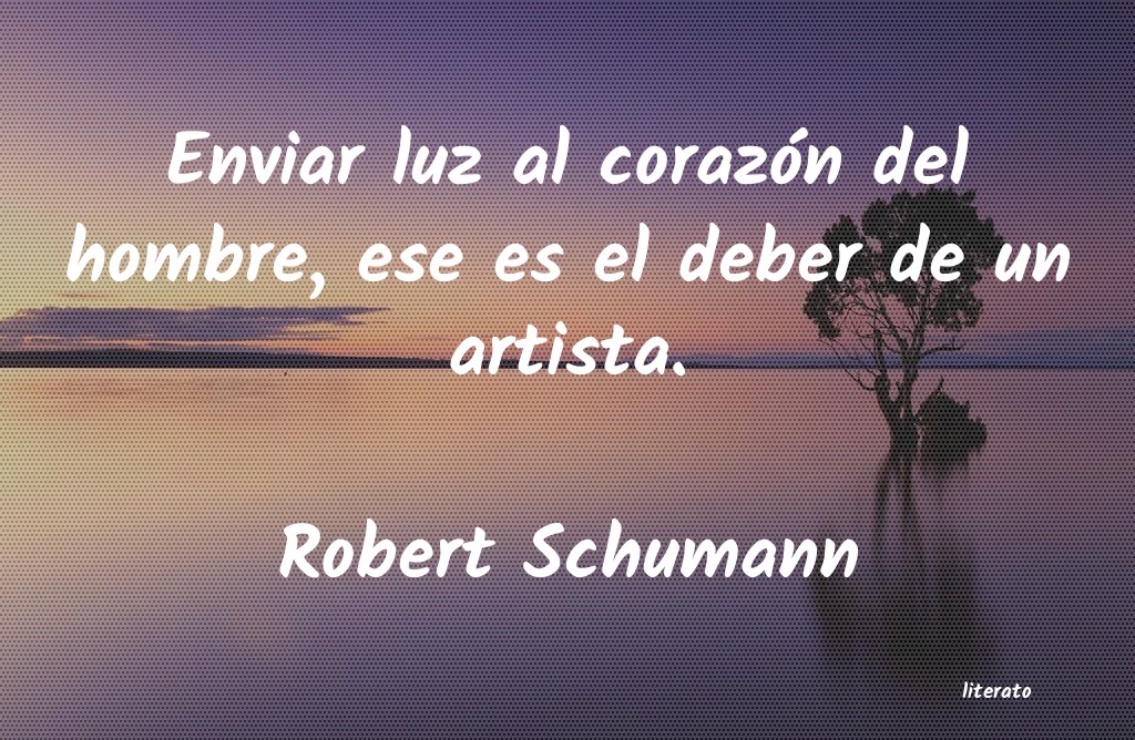 frases de Robert Schumann