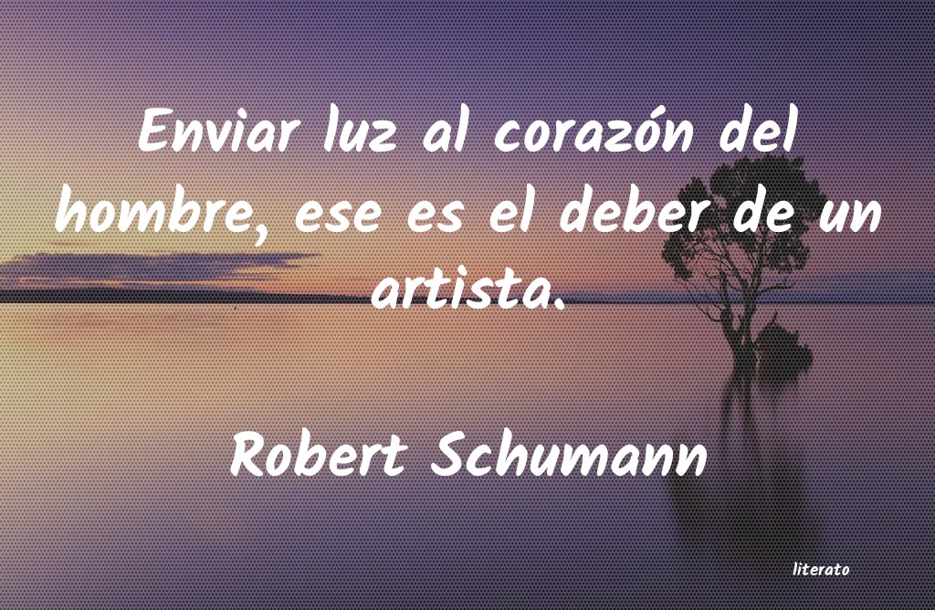 Frases de Robert Schumann