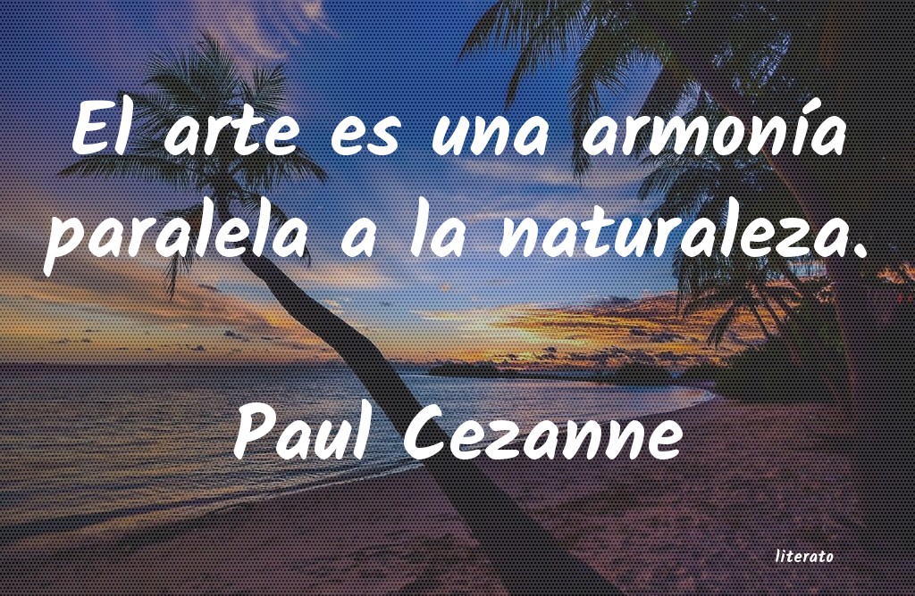 Frases de Paul Cezanne