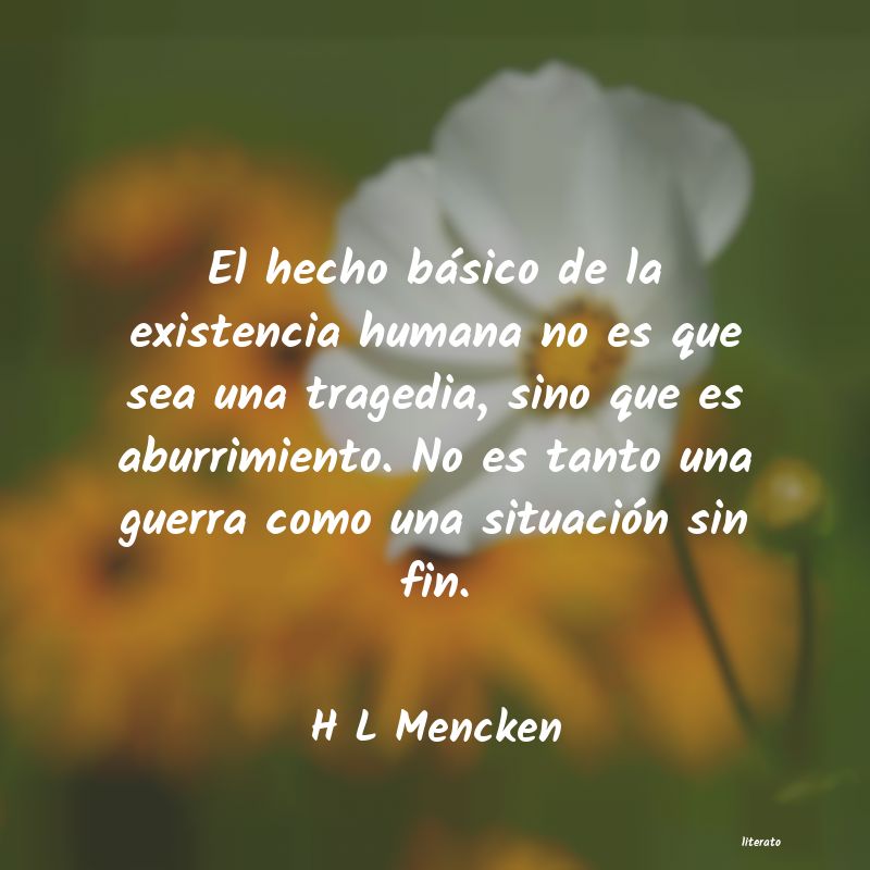 Frases de H L Mencken