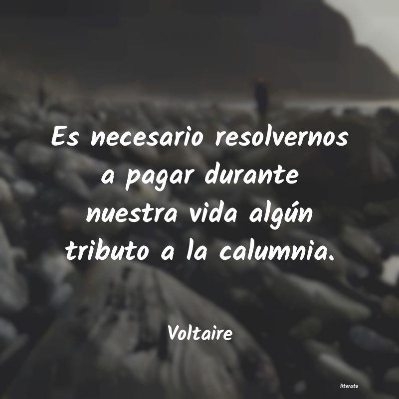 frases de Voltaire