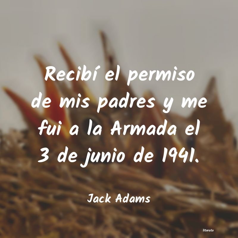 Frases de Jack Adams