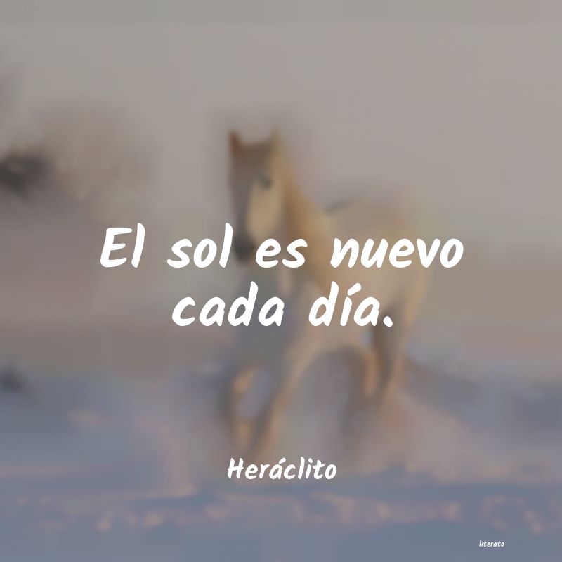 Frases de Heráclito