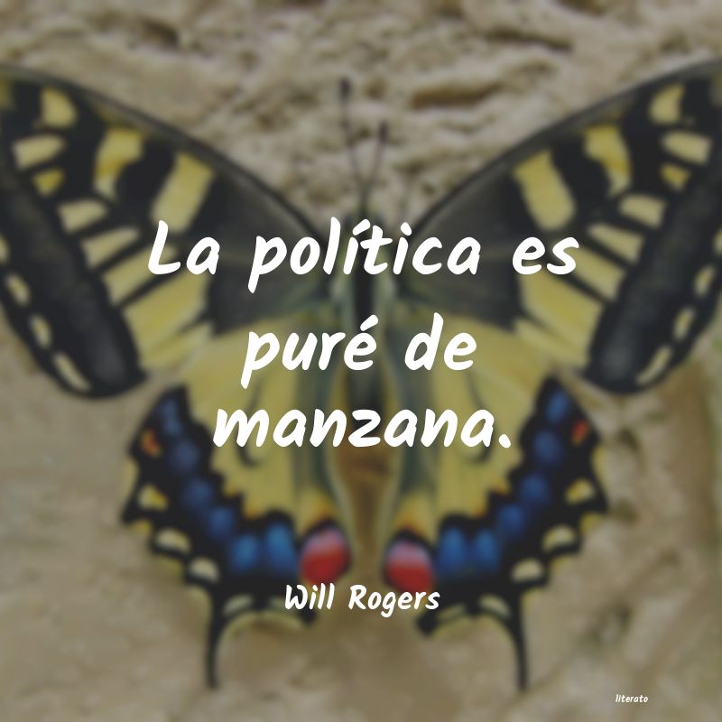 Frases de Will Rogers