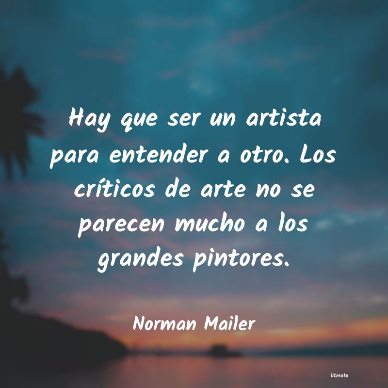 frases de Norman Mailer