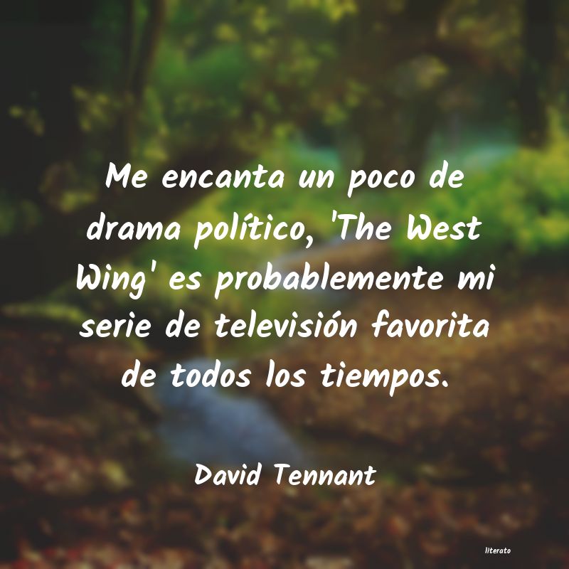 Frases de David Tennant