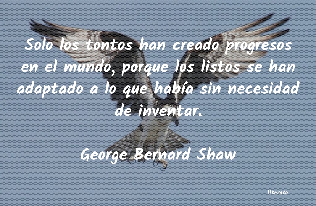 frases de George Bernard Shaw