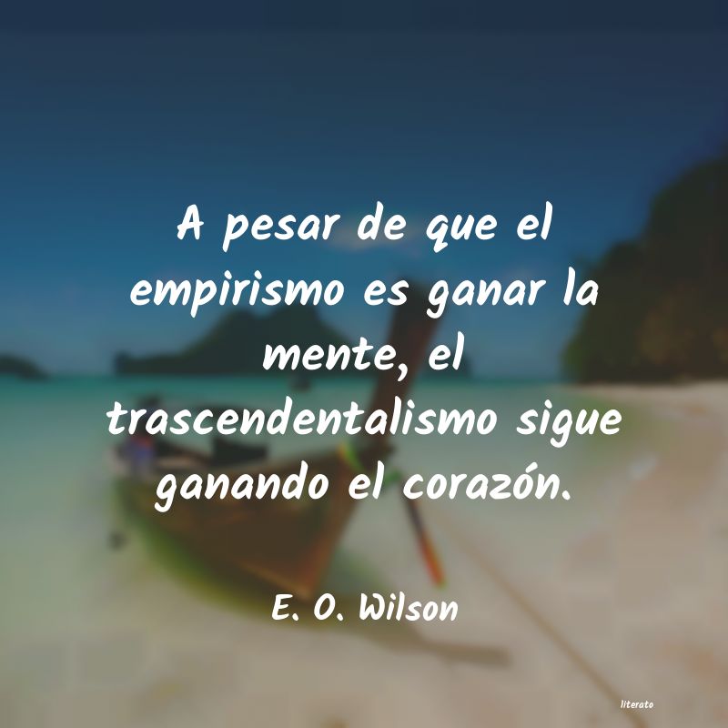 frases de E. O. Wilson