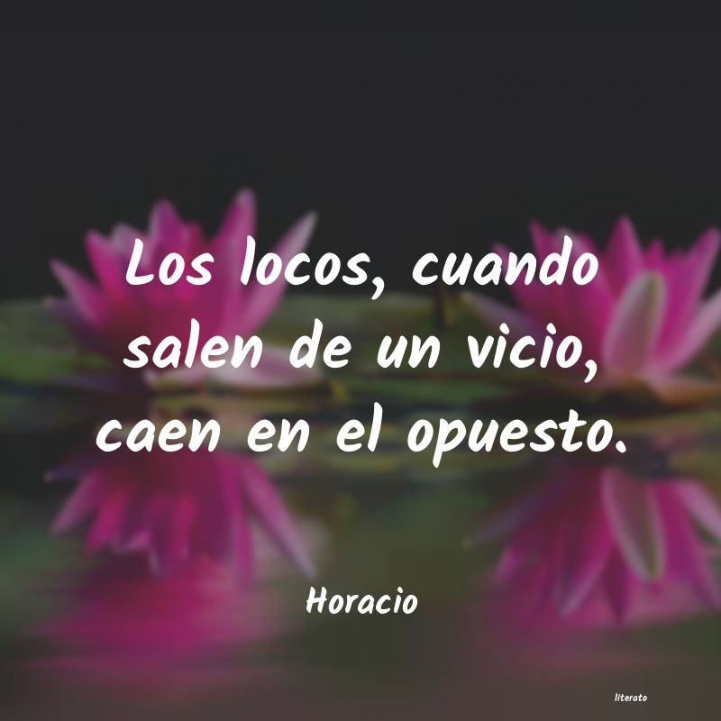 frases de Horacio