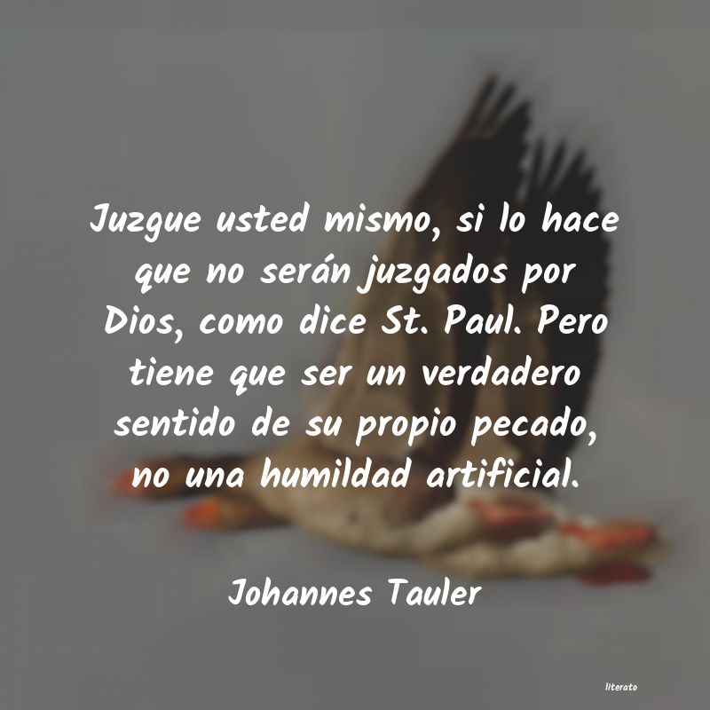 Frases de Johannes Tauler