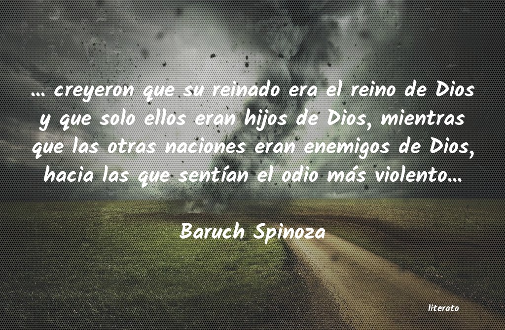frases de Baruch Spinoza