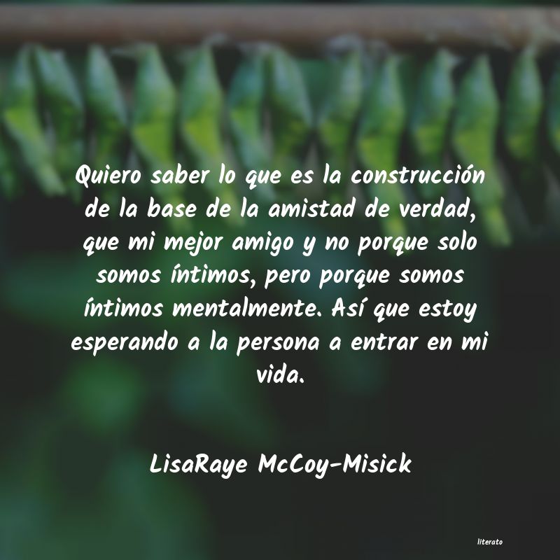 Frases de LisaRaye McCoy-Misick