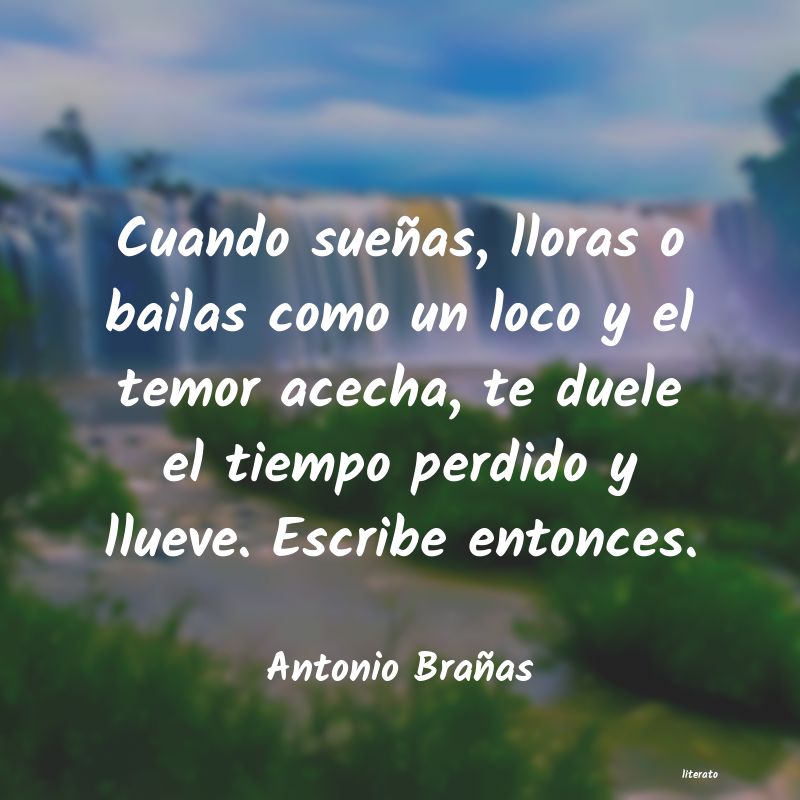 Frases de Antonio Brañas