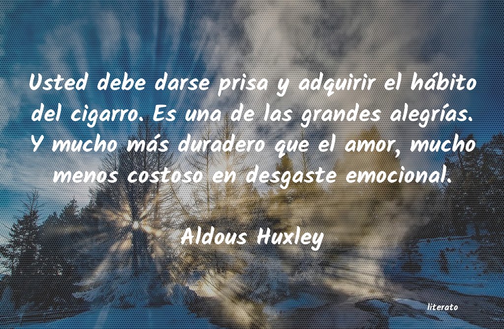 frases de Aldous Huxley