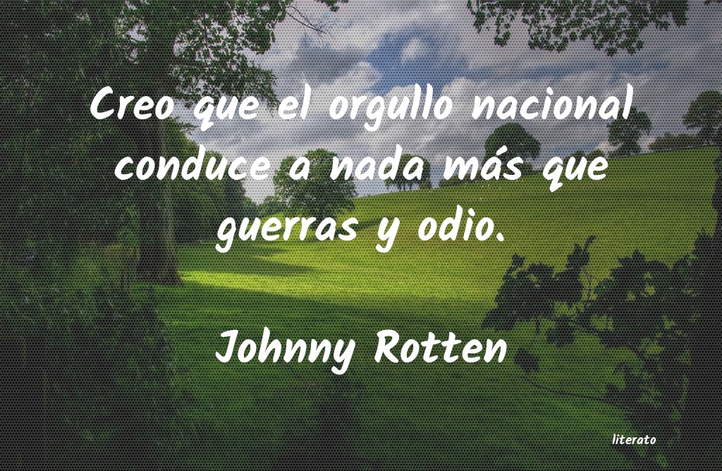 Frases de Johnny Rotten