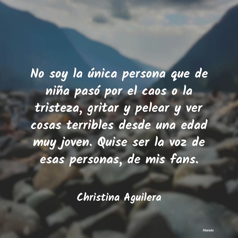 Frases de Christina Aguilera