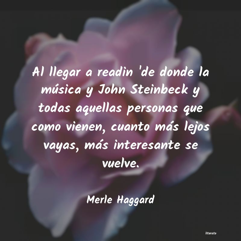 Frases de Merle Haggard