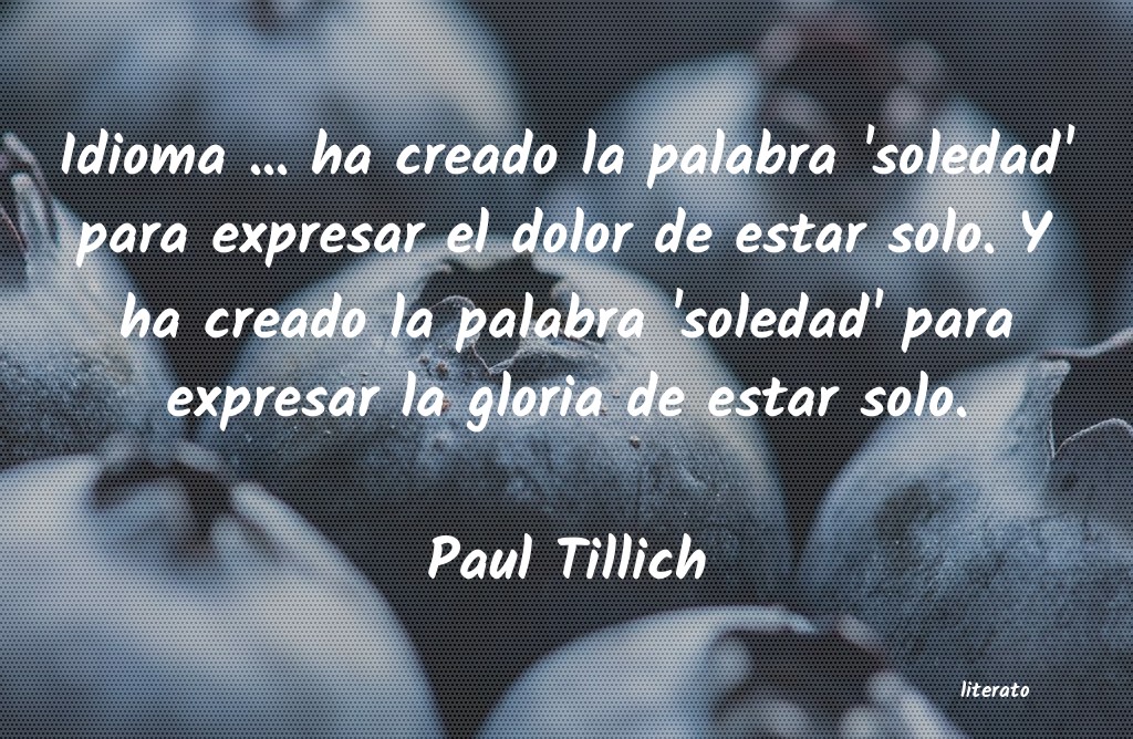 Frases de Paul Tillich