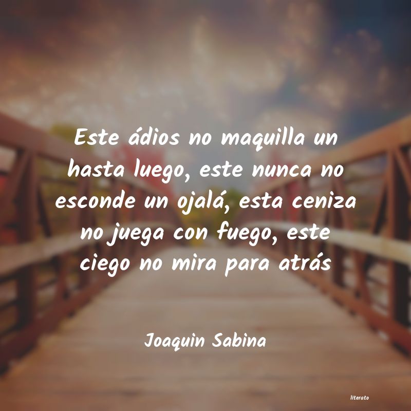 Frases de Joaquin Sabina