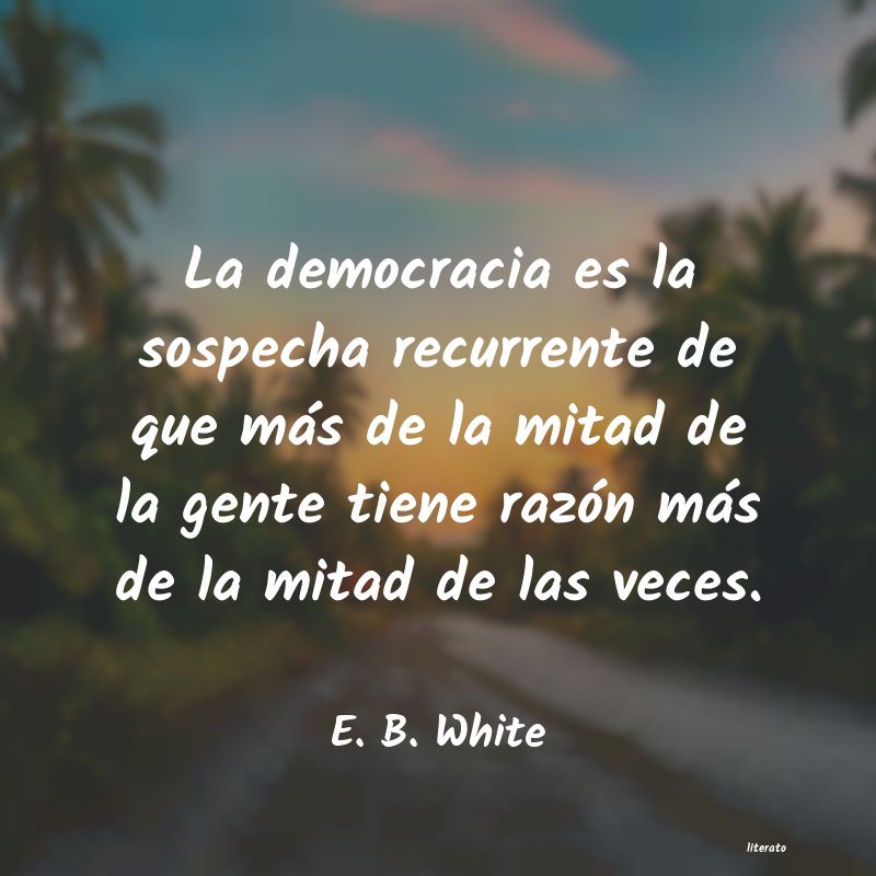 frases de E. B. White