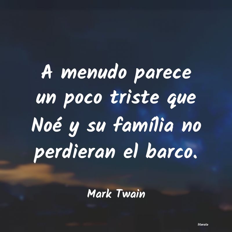 Frases de Mark Twain