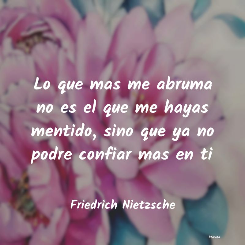 Frases de Friedrich Nietzsche