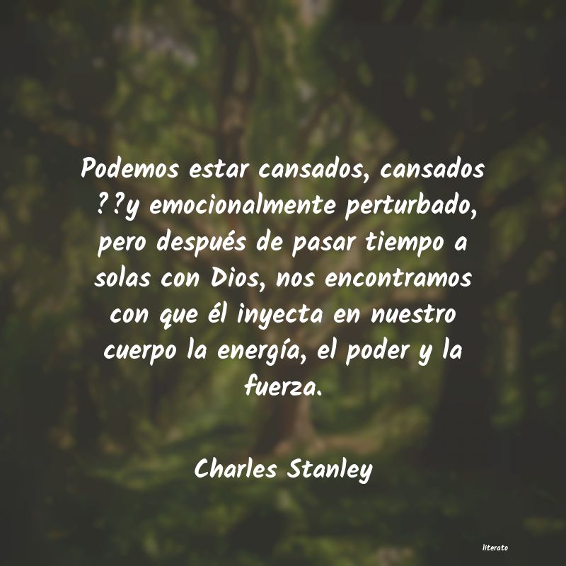 Frases de Charles Stanley