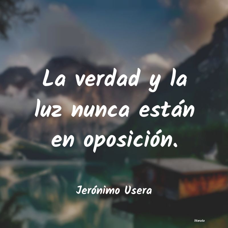 Frases de Jerónimo Usera