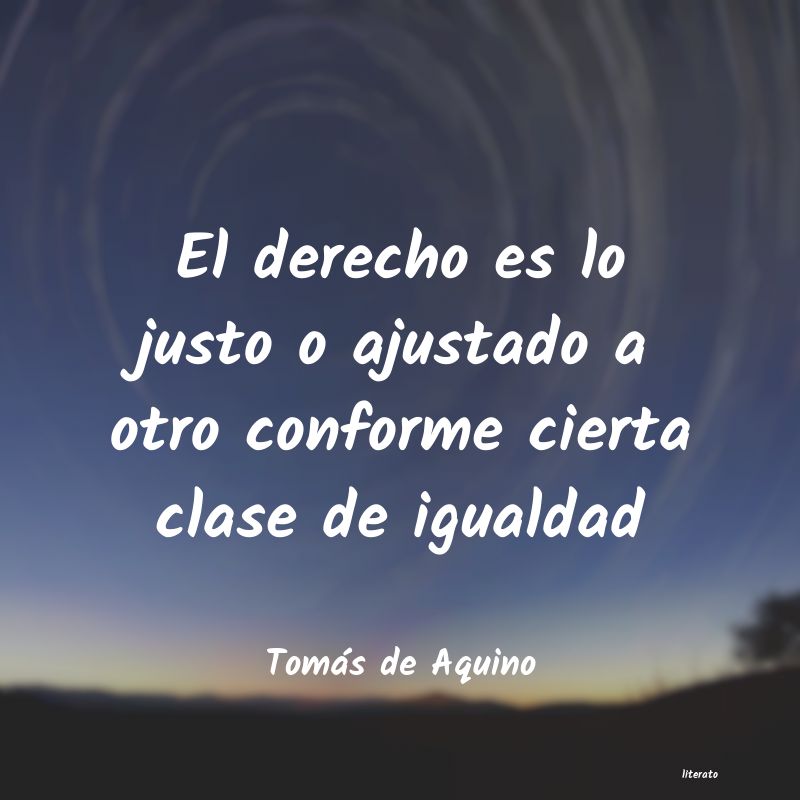 Frases de Tomás de Aquino