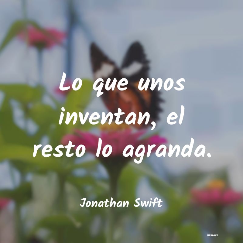 Frases de Jonathan Swift