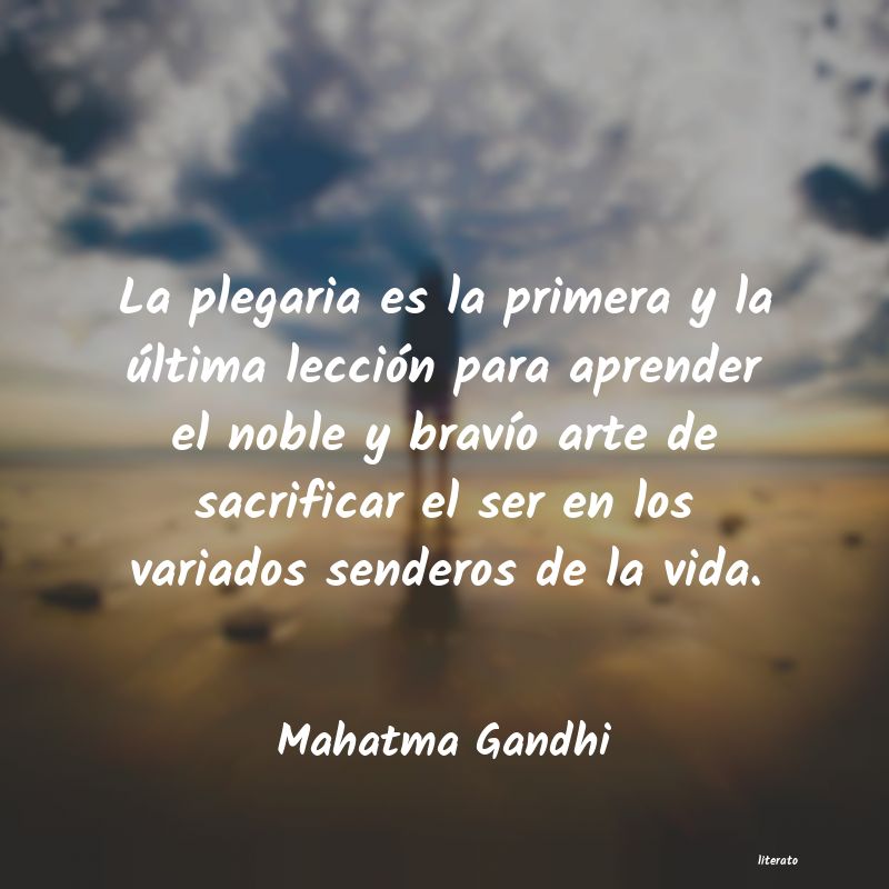 Frases de Mahatma Gandhi