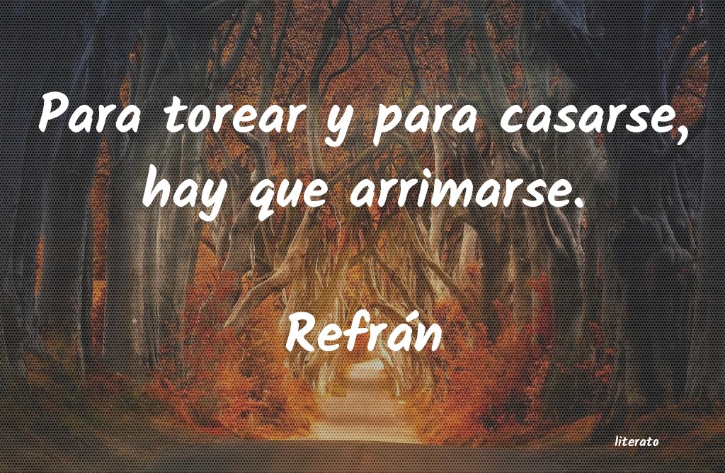 Frases de Refrán