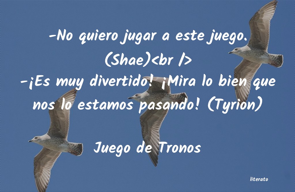 Frases de Juego de Tronos