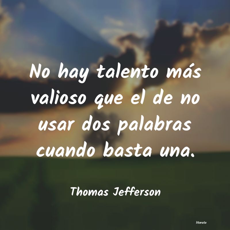 thomas jefferson pensamientos