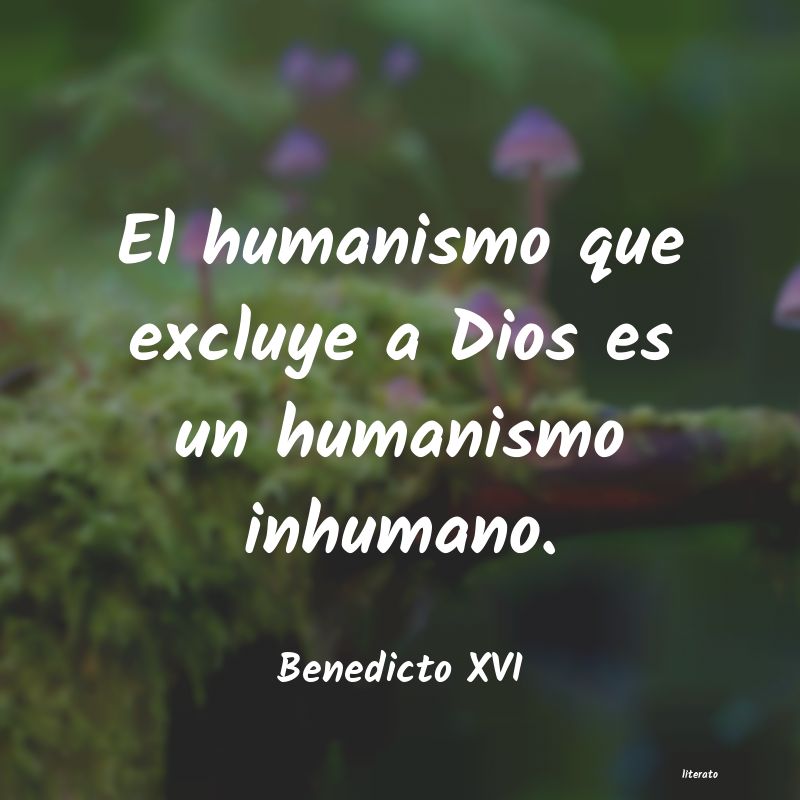 Frases de Benedicto XVI