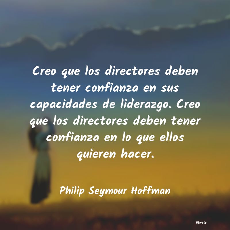 Frases de Philip Seymour Hoffman