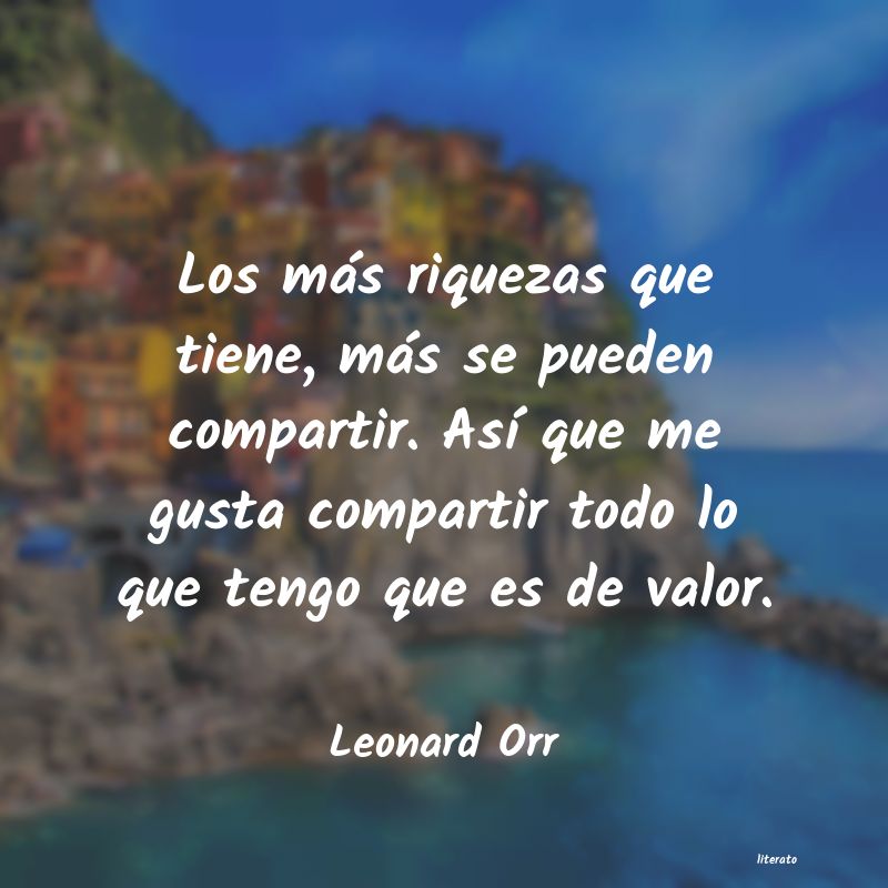 Frases de Leonard Orr