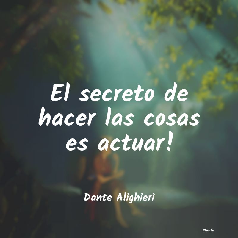 Frases de Dante Alighieri