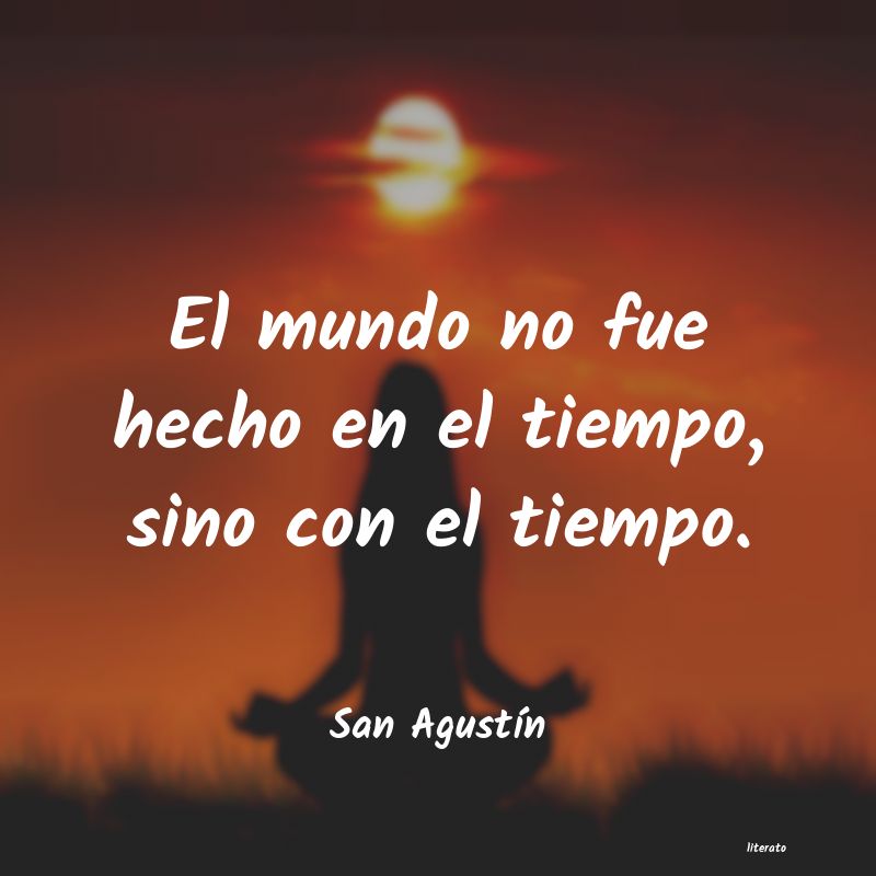 Frases de San Agustín