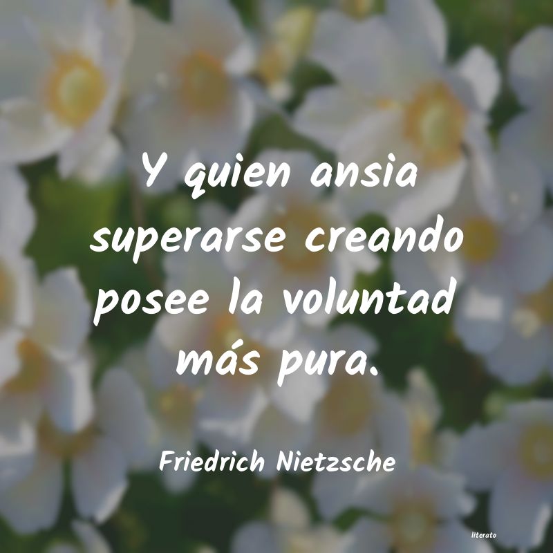 friedrich nietzsche fuerza de voluntad