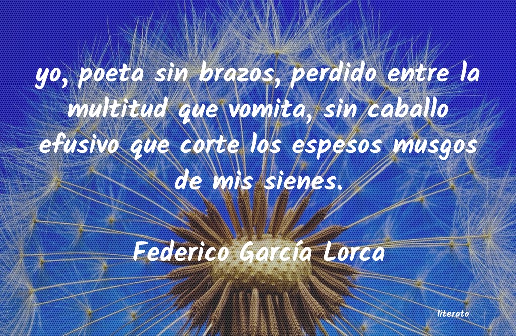 Frases de Federico García Lorca