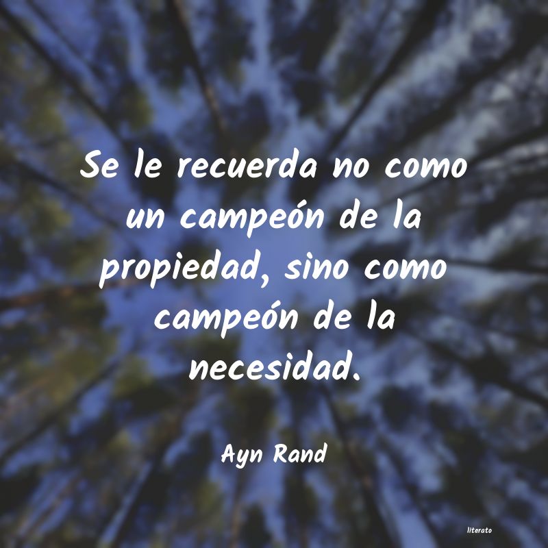 Frases de Ayn Rand