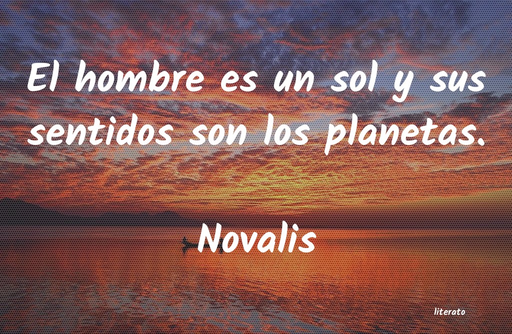 Frases de Novalis