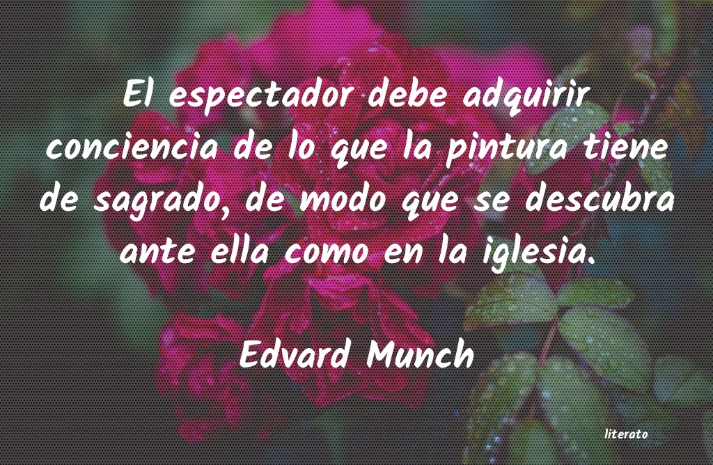 frases de Edvard Munch