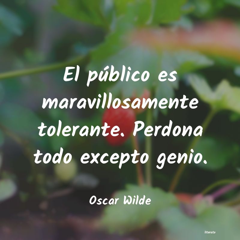 frases de Oscar Wilde