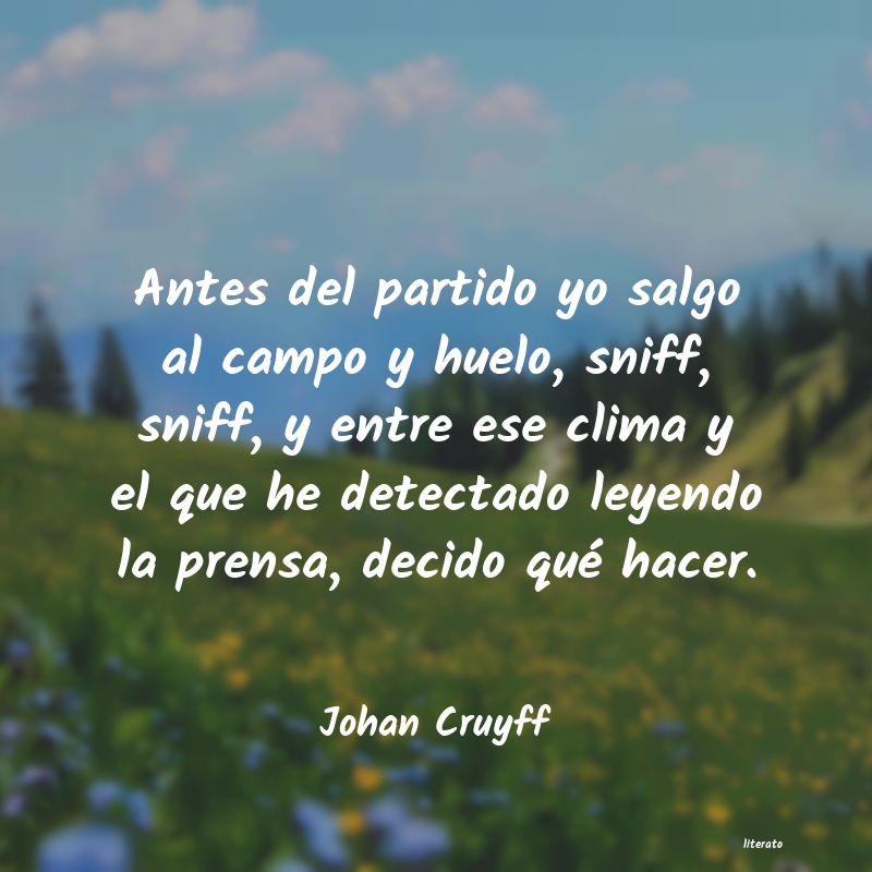 Frases de Johan Cruyff