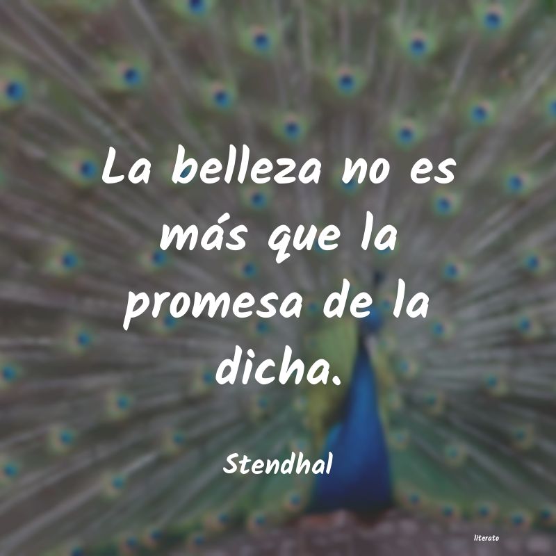 Frases de Stendhal