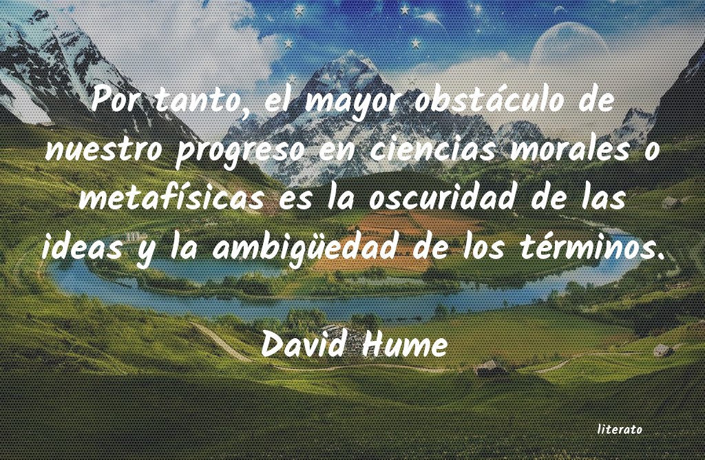 Frases de David Hume