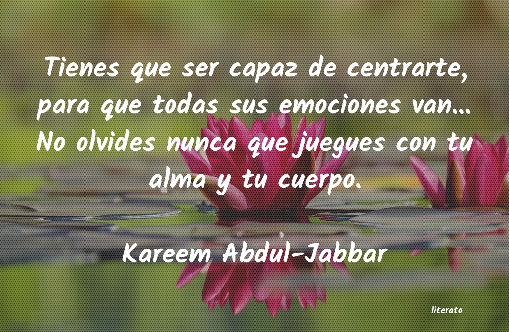 Frases de Kareem Abdul-Jabbar